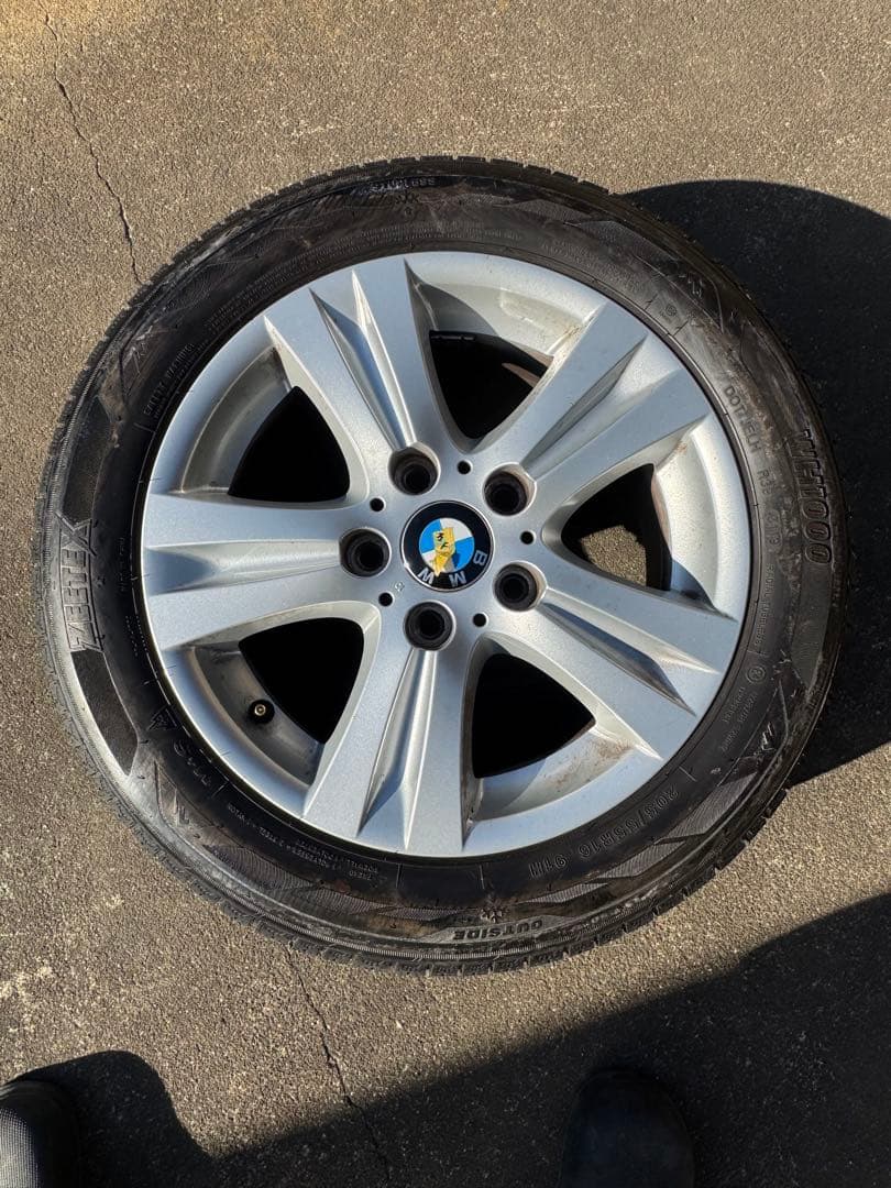  純正16インチ ホイール4本セット スタッドレスタイヤ付き