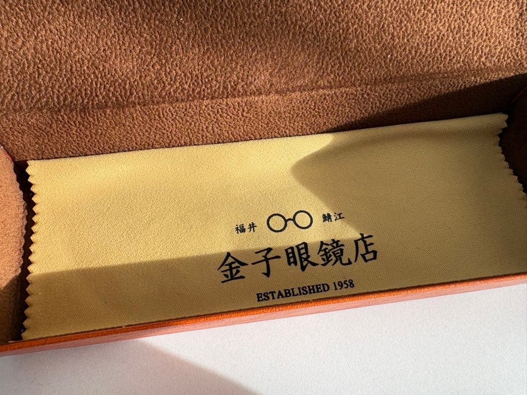 金子眼鏡 サングラス