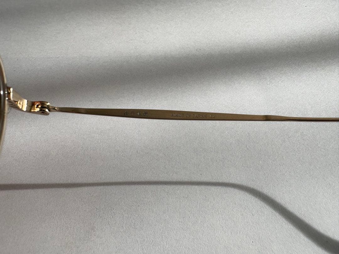 金子眼鏡 サングラス