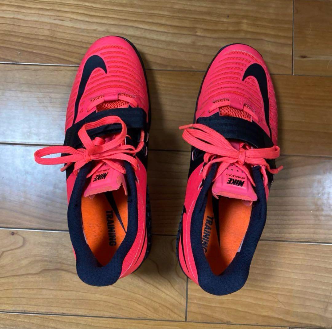 ♻️美品/希少♻️ナイキ ロマレオス3♻️リフティングシューズ♻️サイズ26.0㎝