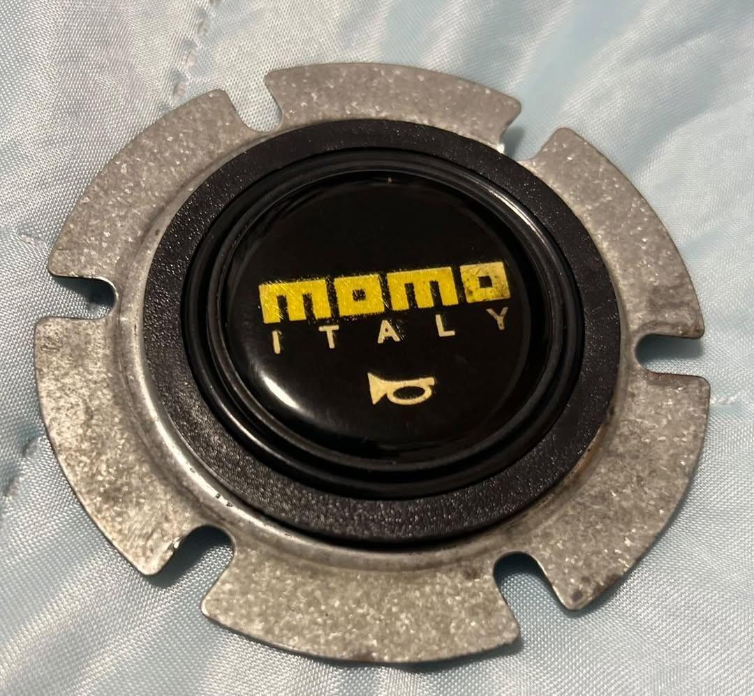 MOMO INDY 34φ ウッドステアリング 当時物