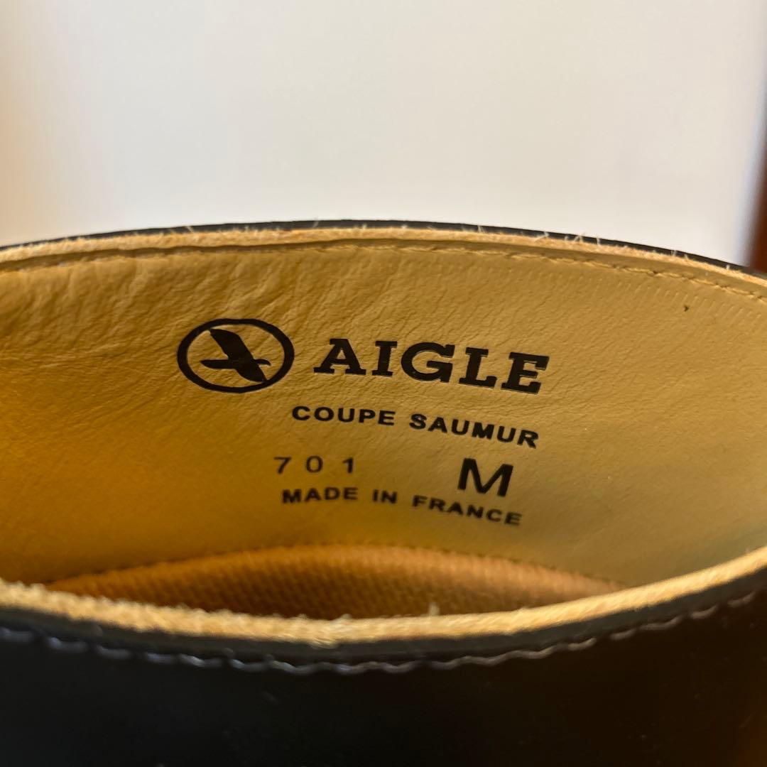 AIGLE COUPE SAUMUR 乗馬ブーツ レインブーツ　新品