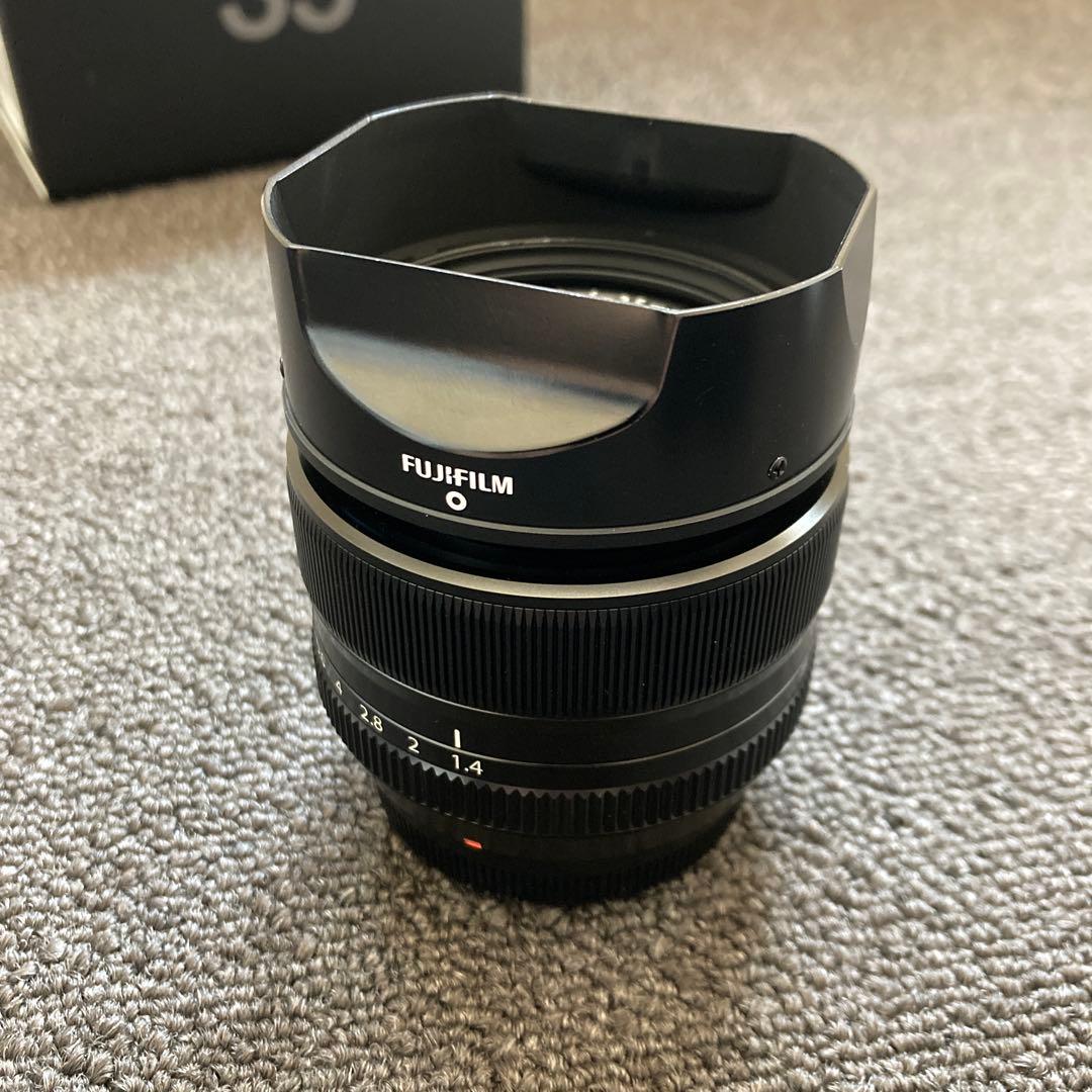 XF35mmF1.4 R 純正保護フィルター付き