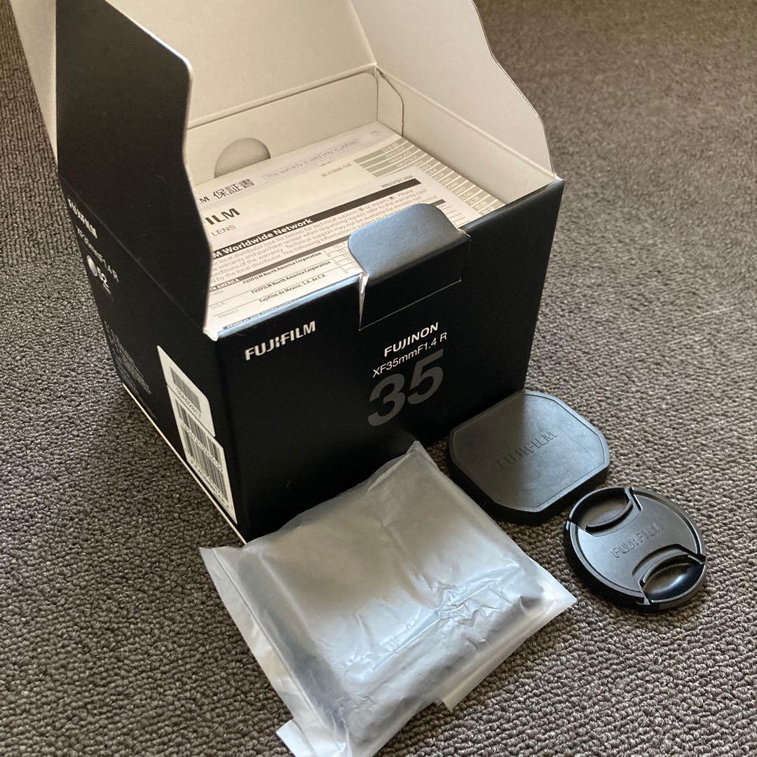 XF35mmF1.4 R 純正保護フィルター付き