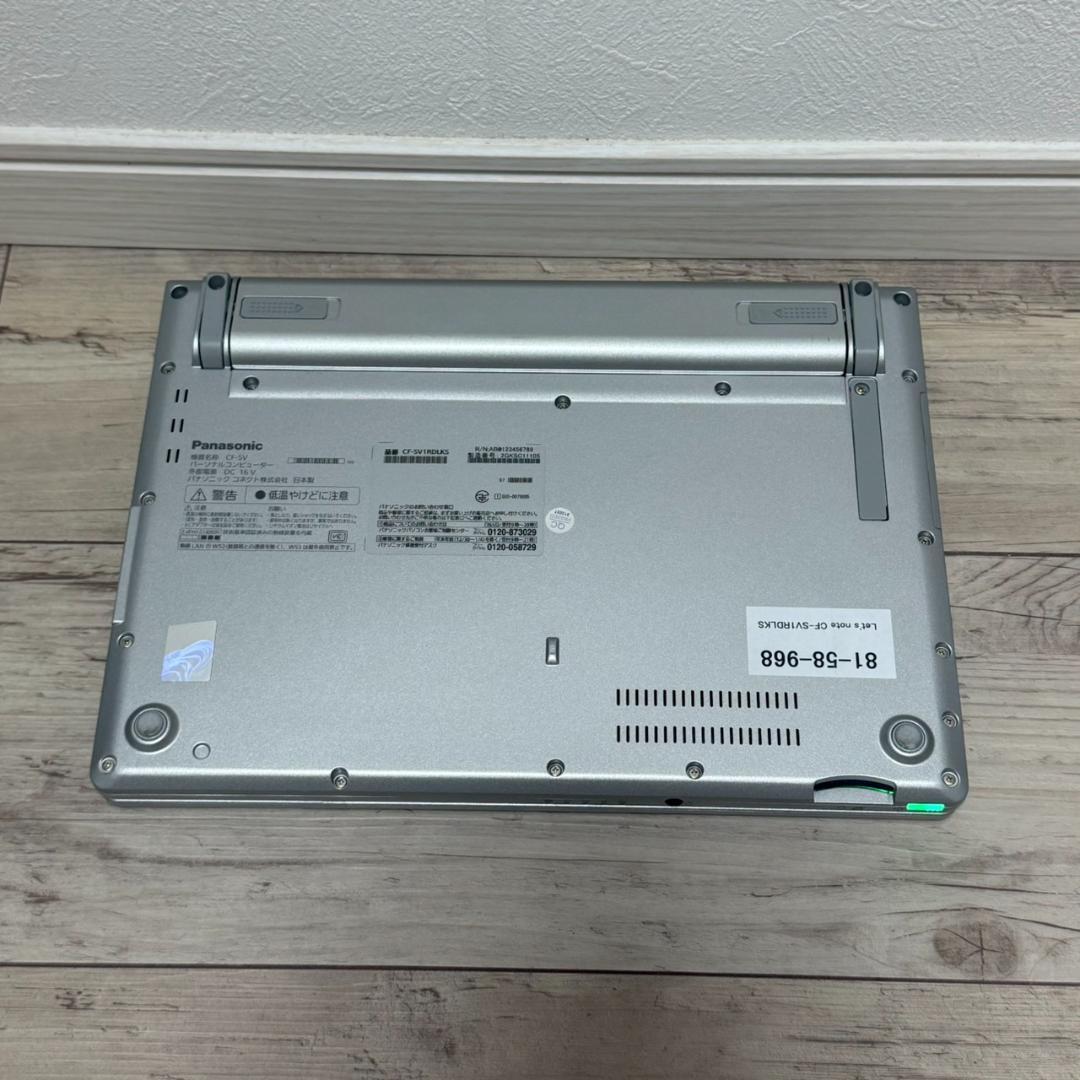 【人気の国産PC❗】11世代 i5 レッツノート 16G SSD256G 顔認証