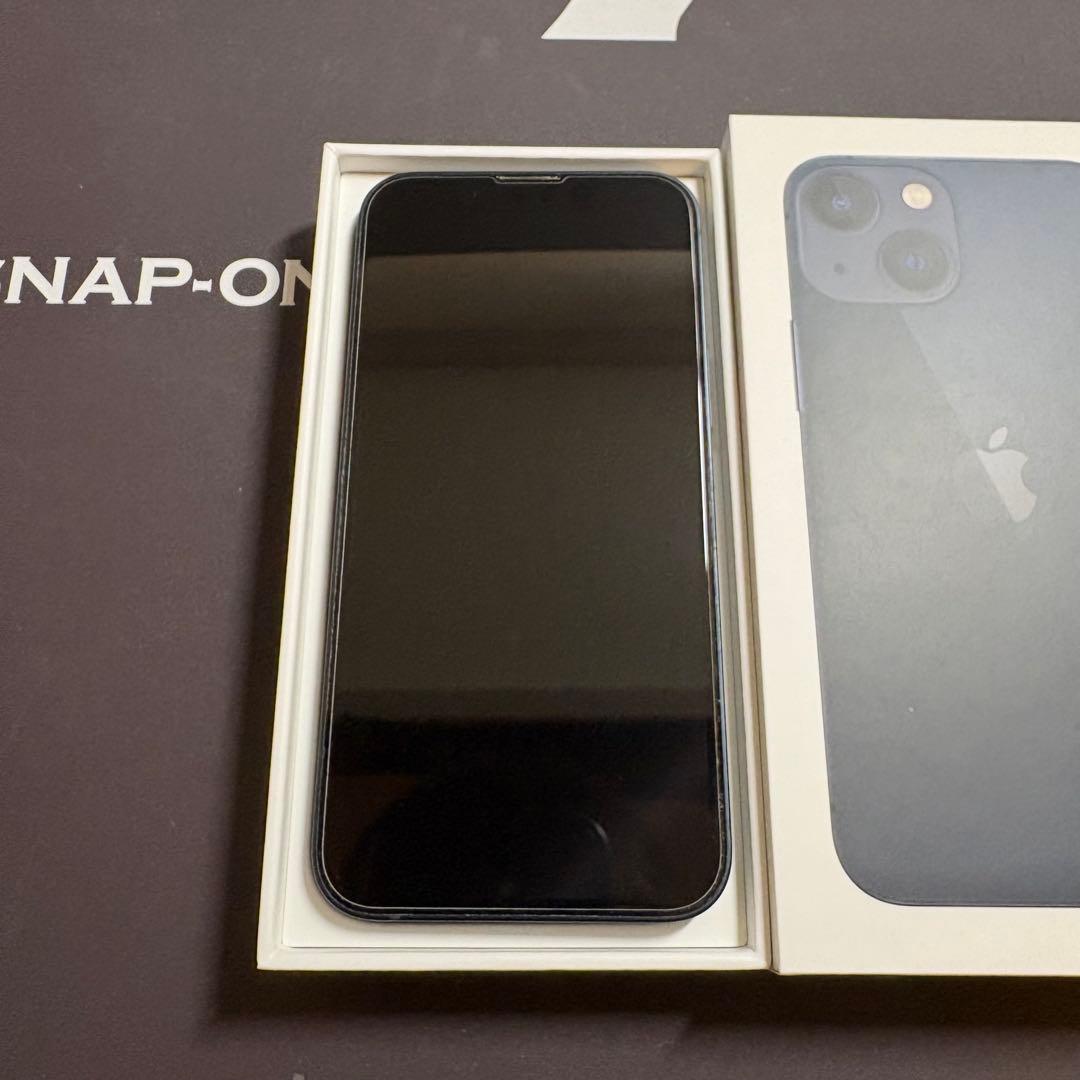 iPhone13 mini 256GB ブラック ミッドナイト 美品 付属品あり