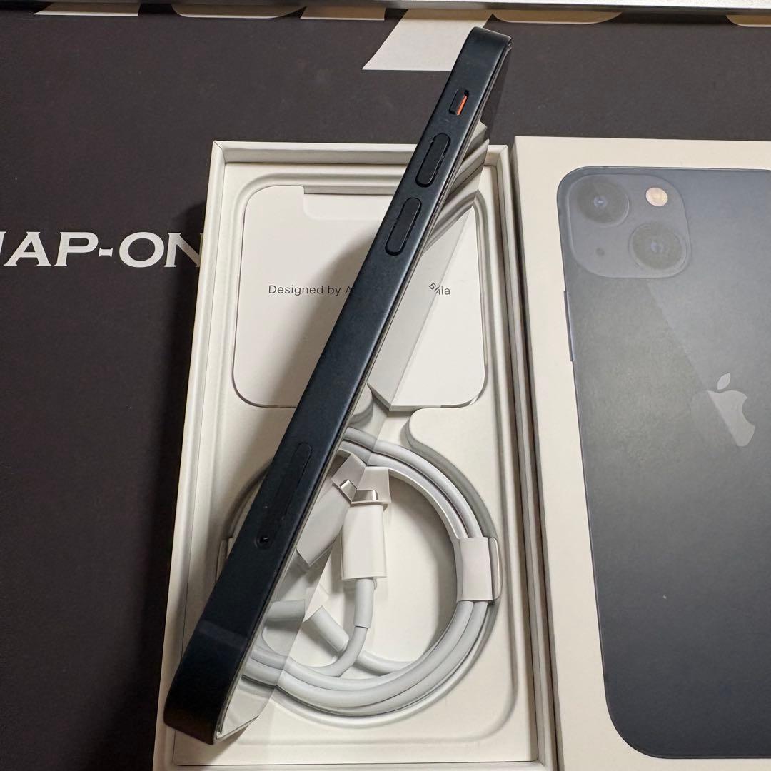 iPhone13 mini 256GB ブラック ミッドナイト 美品 付属品あり