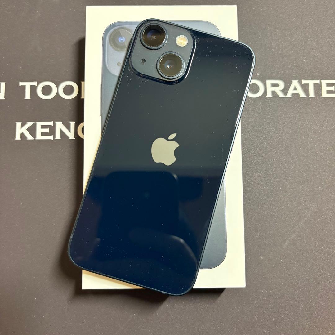 iPhone13 mini 256GB ブラック ミッドナイト 美品 付属品あり