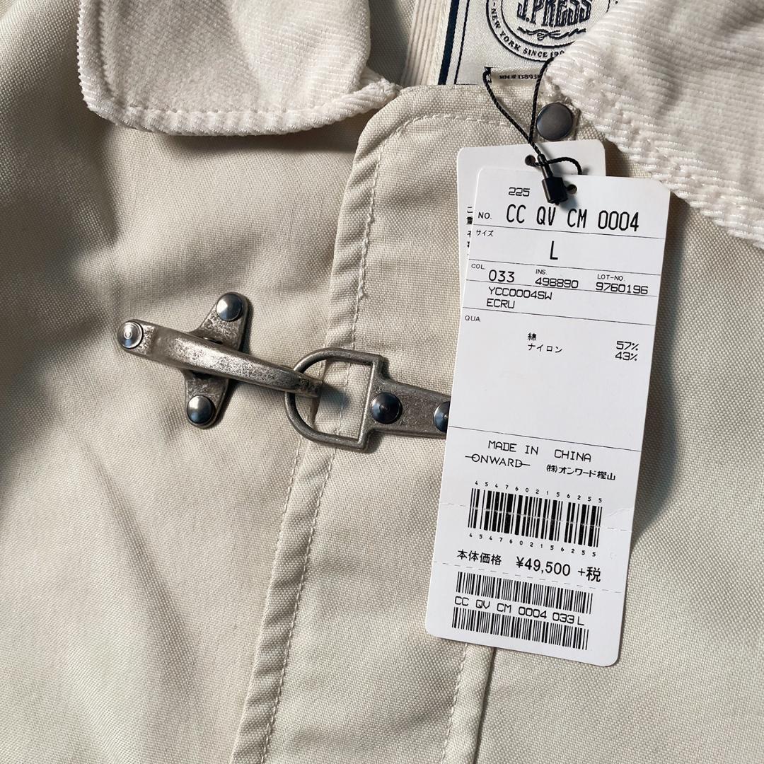 【J.PRESS】 90s デッドストック ファイヤーマンコート コーデュロイ