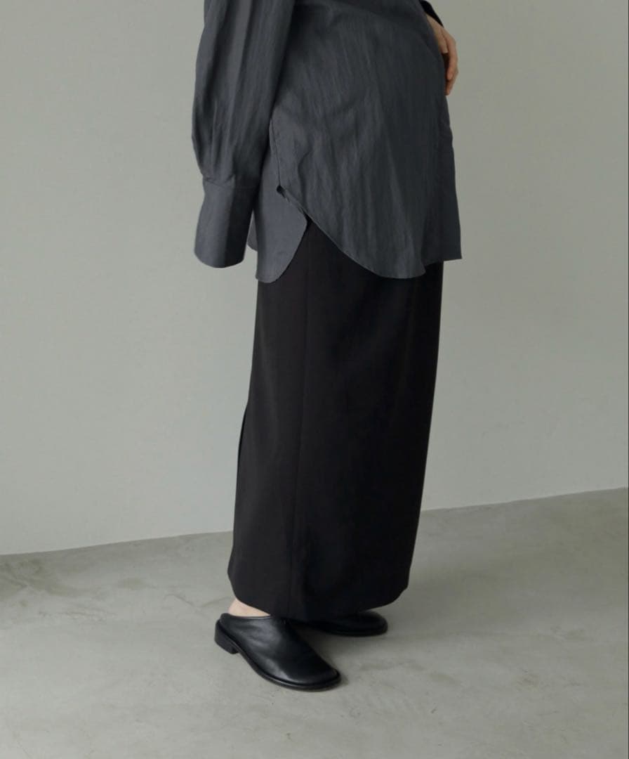 anuke Tuck Maxi Skirt 美品　マタニティスカート