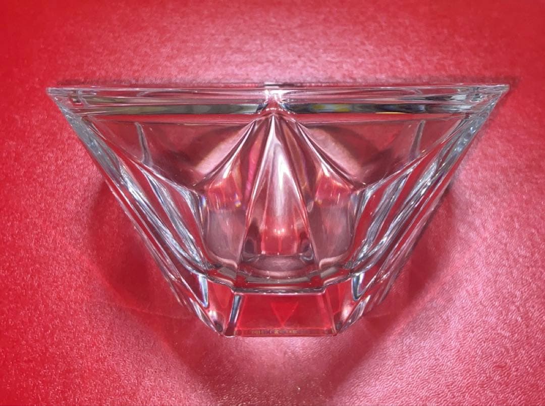 バカラ 《六芒星》ヘキサグラム スターカット　クリスタルボウル