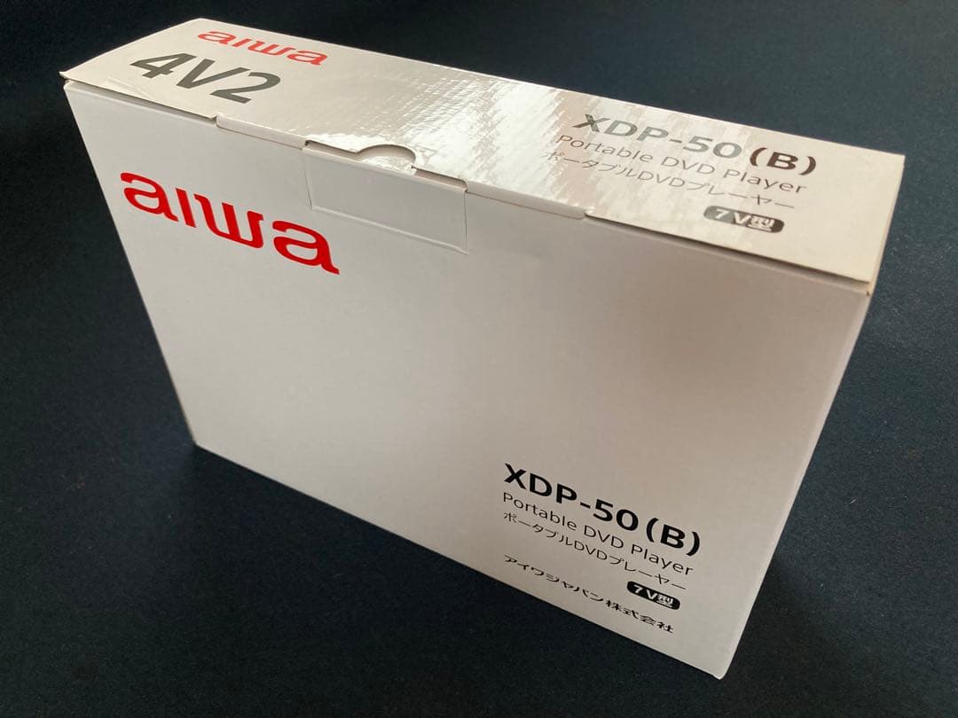 aiwa XDP-50（B） アイワ ポータブルDVDプレーヤー