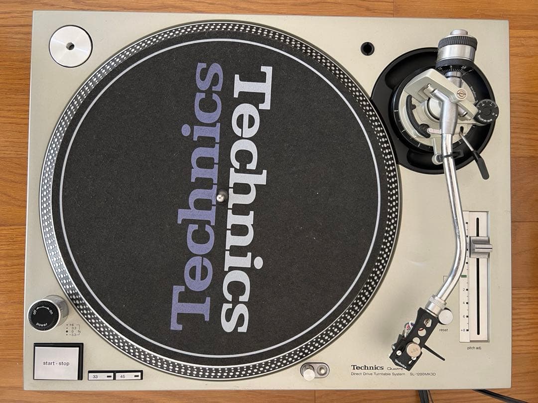 Technics SL-1200MK3D ×2台 DJミキサー・収納ケース付き
