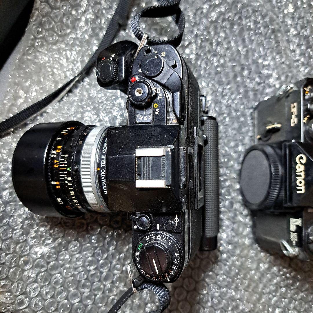 Canon A-1 & F-1 フィルムカメラセット　他付属品