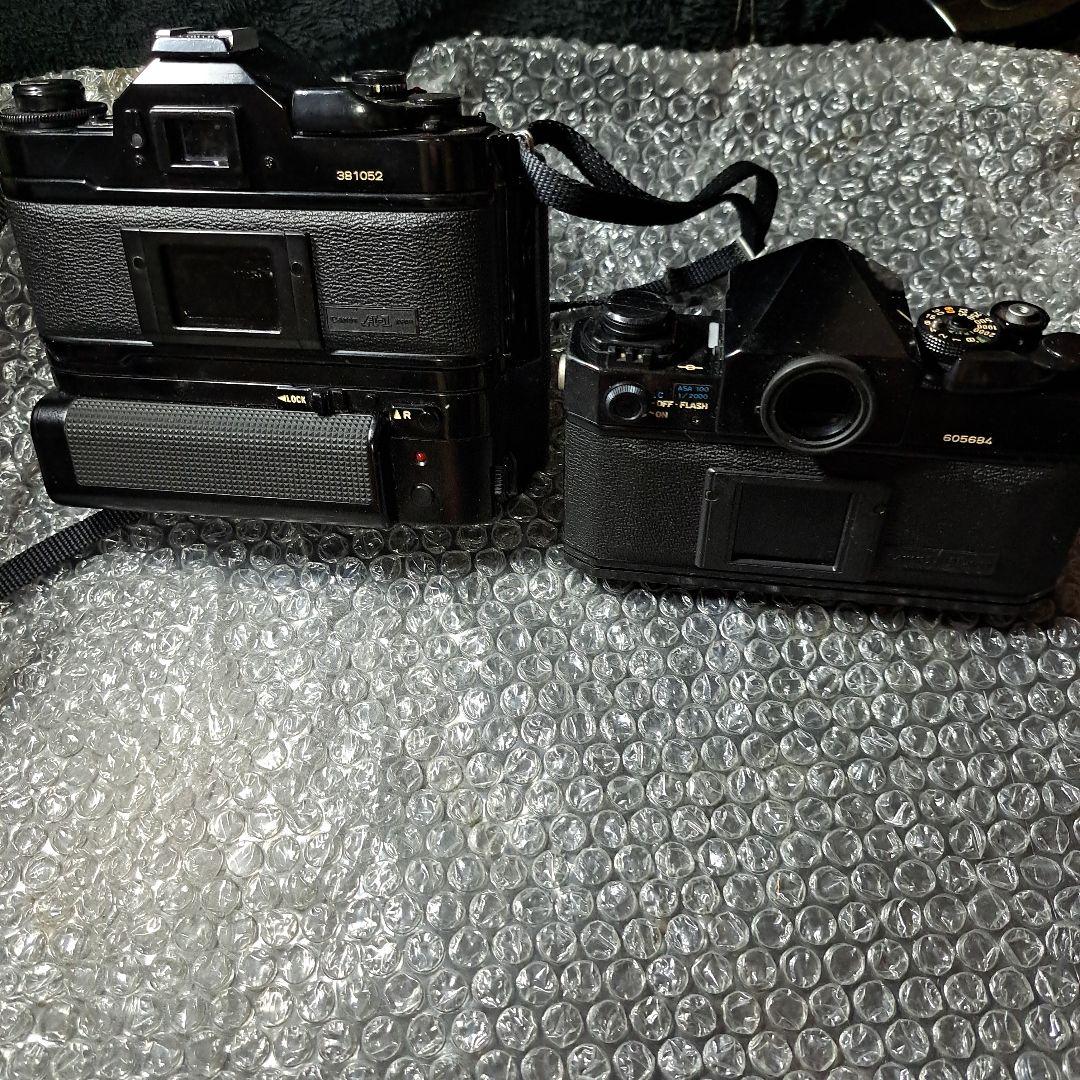 Canon A-1 & F-1 フィルムカメラセット　他付属品