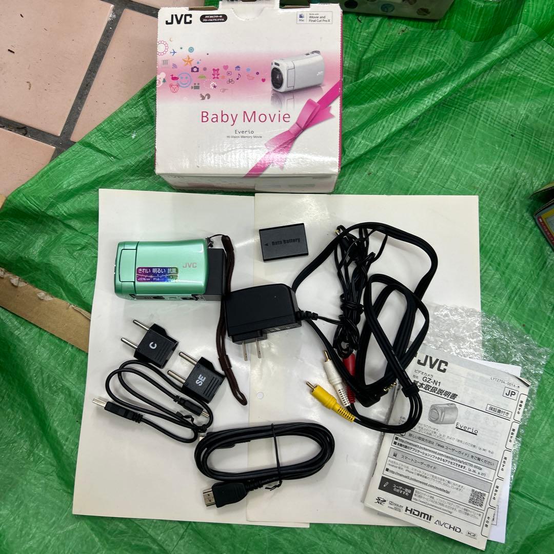 JVC GZ-N1-Baby Movie everio ビデオカメラ　美品