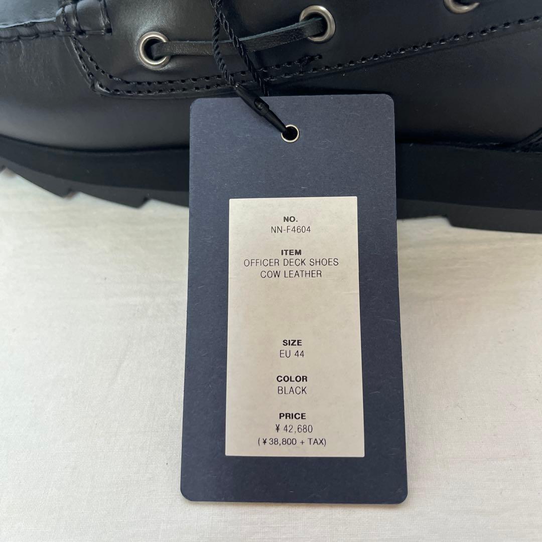 靴 nonnative OFFCER DECK SHOES COW LEATHER