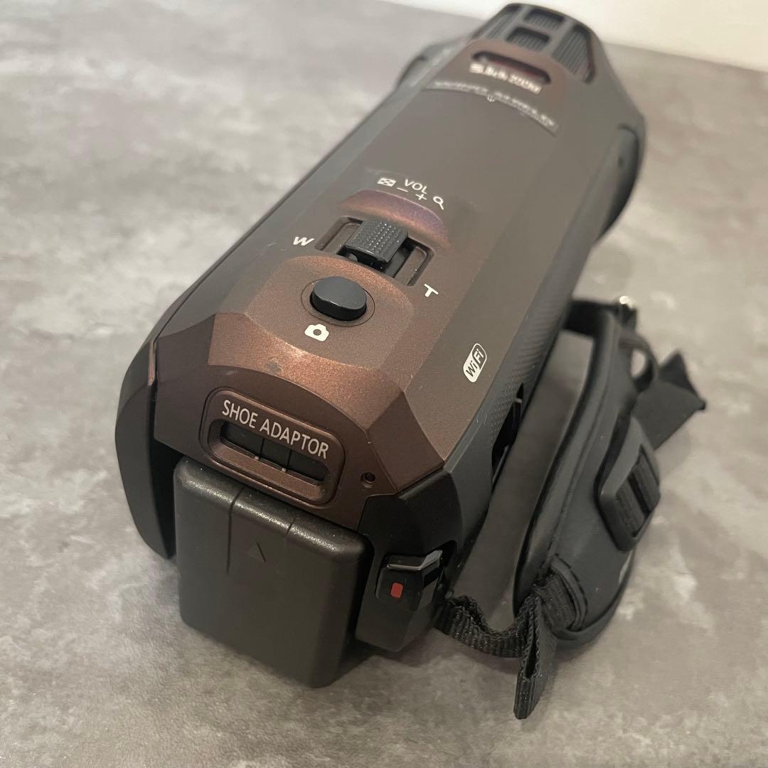 【美品、本日限定値下げ】Panasonic 4K ビデオカメラ 25倍ズーム