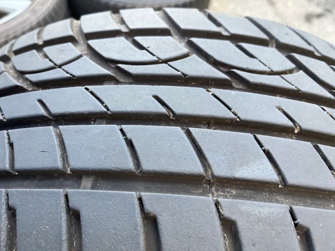 (バリ山)プリウス純正50ツーリングホイールタイヤ4本セット(ジャンク)