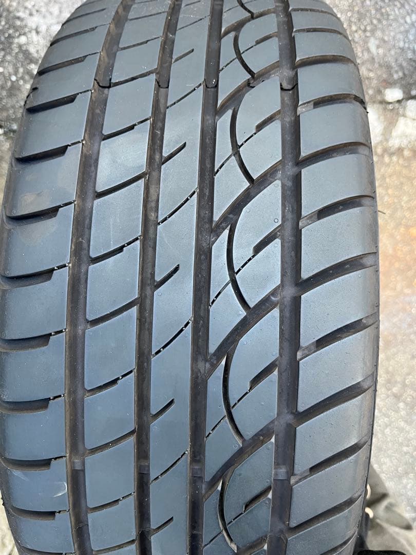 (バリ山)プリウス純正50ツーリングホイールタイヤ4本セット(ジャンク)