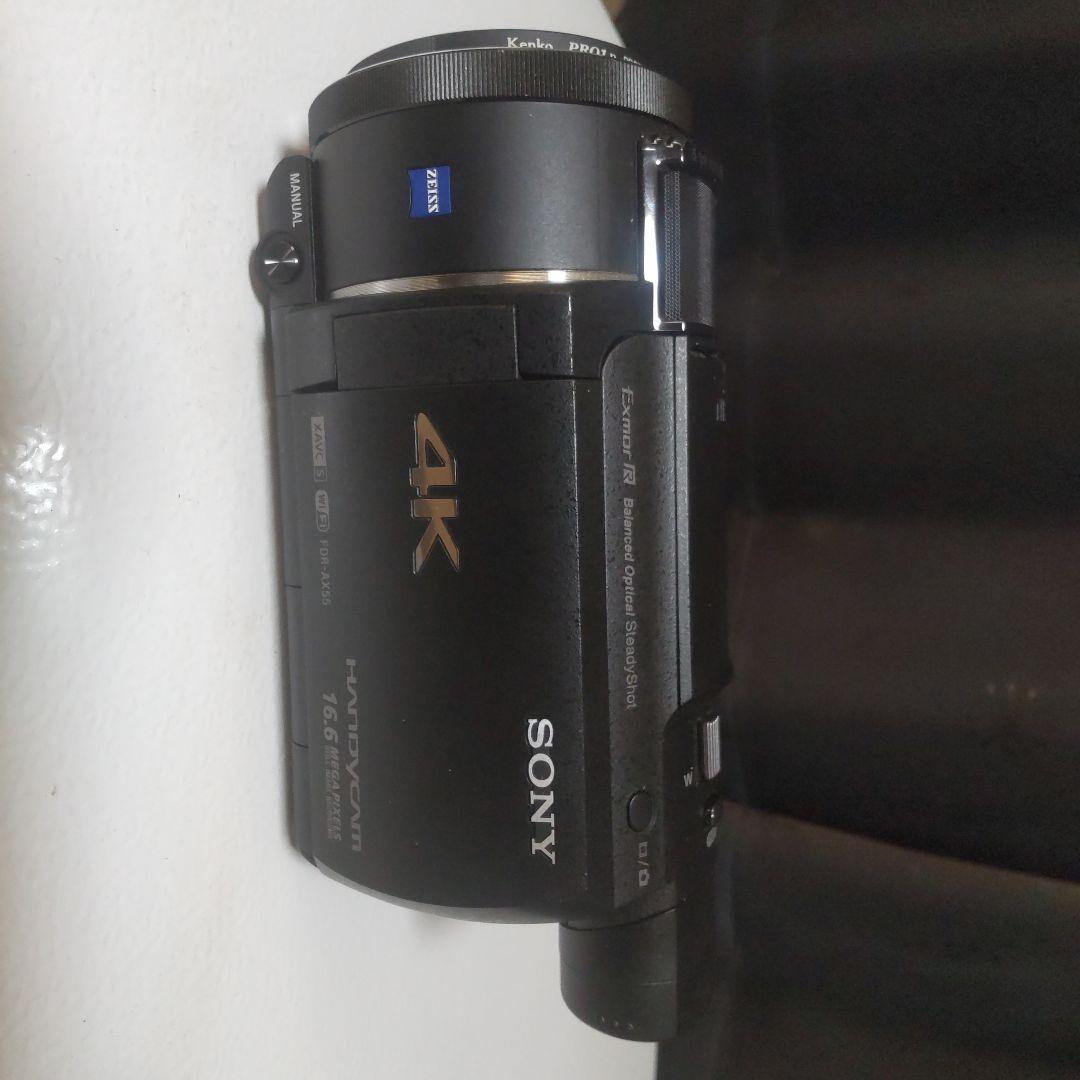 SONY 4K ハンディカム 本体 バッテリー2個付き