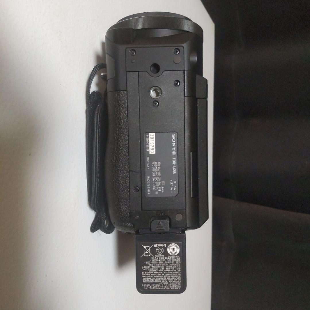 SONY 4K ハンディカム 本体 バッテリー2個付き