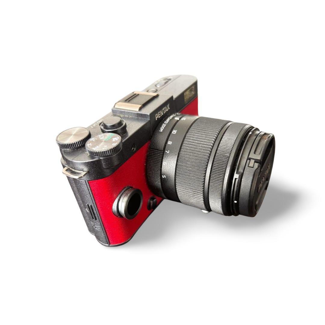 PENTAX Q-S1 レッド ミラーレス一眼 本体　一部欠品あり