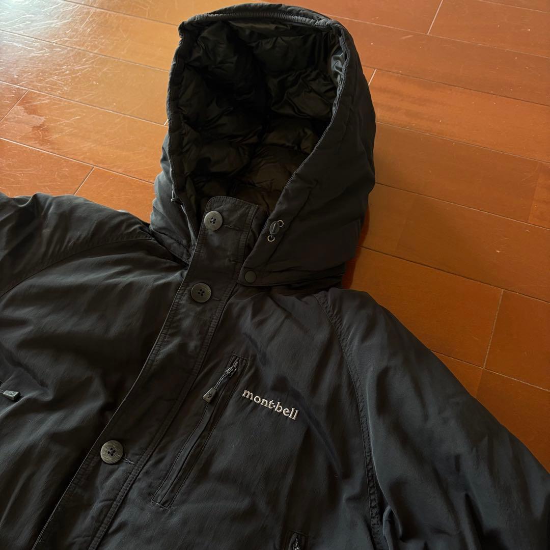 mont-bell ハスキーコート　ダウン　ブラック　黒　Mサイズ　レア