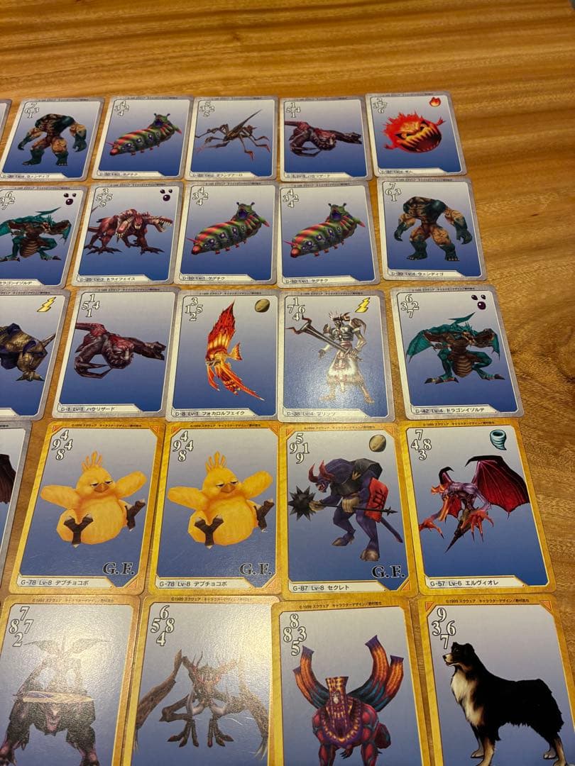 FF8 トリプルトライアド カード 42枚セット　スコール、イデア