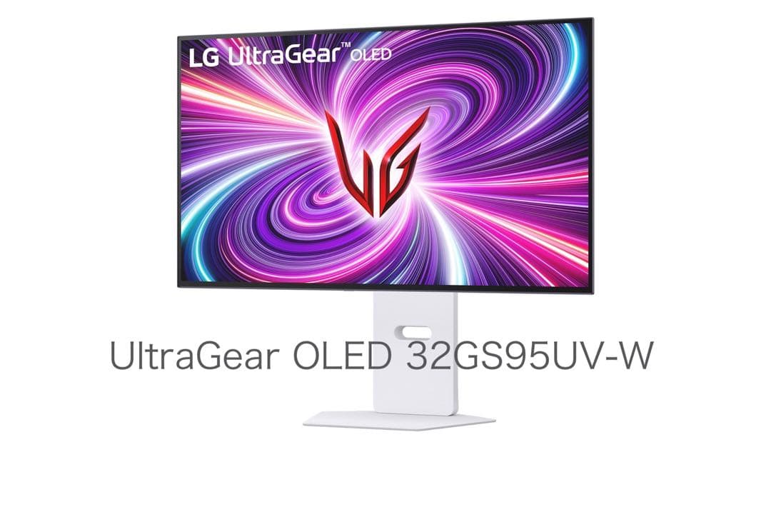 LG UltraGear OLED 32GS95UV-W 本体