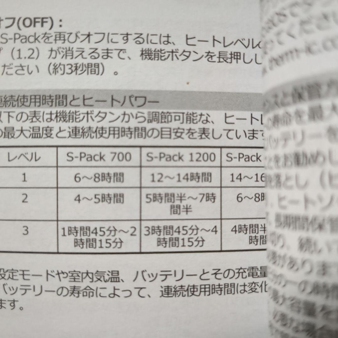 サーミック THERM-IC ヒートソックス　Sパック1200