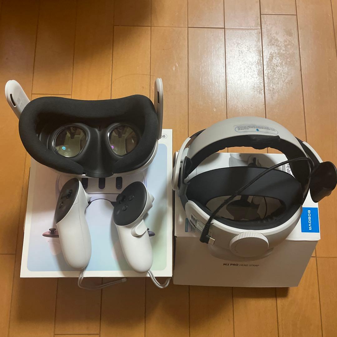  Quest3 512GB BoboVR付き
