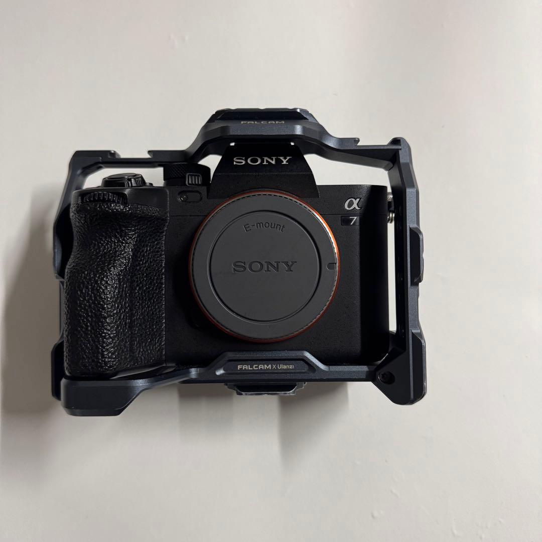 sony α7iv falcamケージ付き