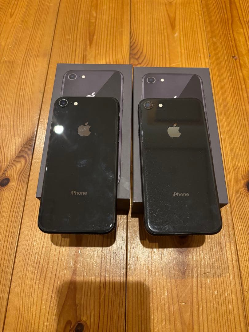 iPhone 8 64GB ブラック 2台セット