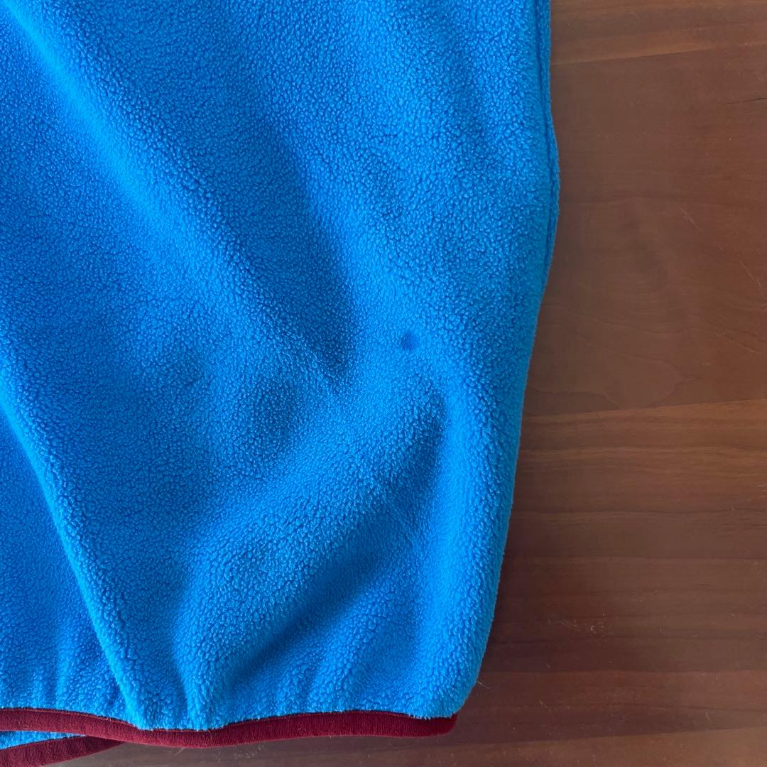 ★Patagonia　シンチラ　スナップt　Lサイズ　ターコイズブルー×レッド