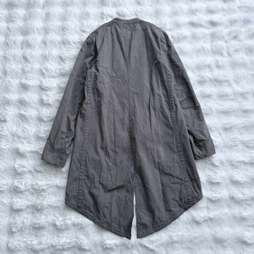 キャピタル★燕尾ジャケット　コットン　ロングシャツ　変形　四国山城工場産