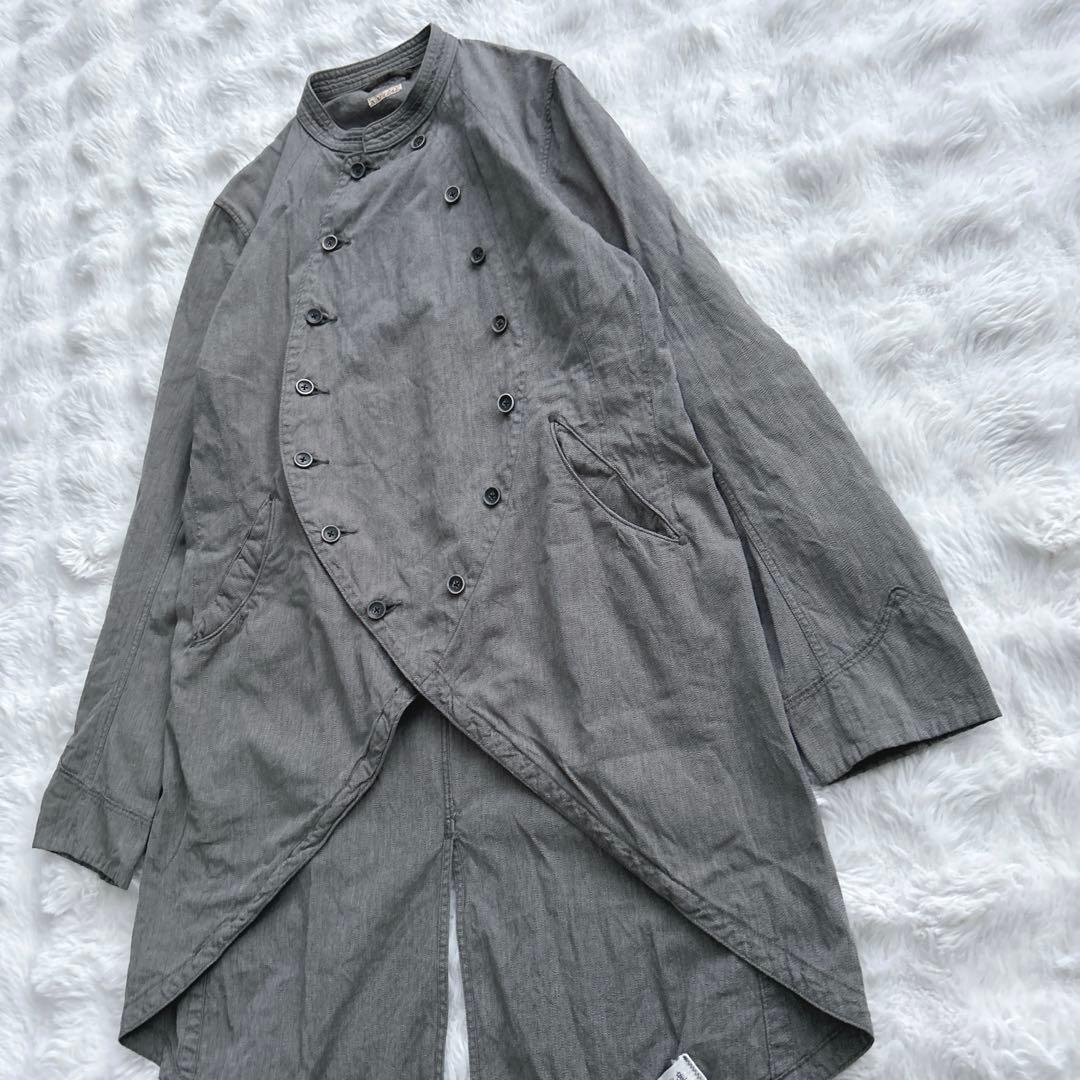 キャピタル★燕尾ジャケット　コットン　ロングシャツ　変形　四国山城工場産