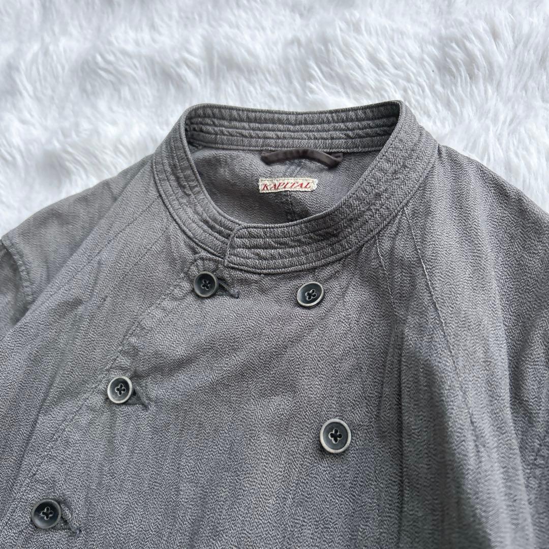 キャピタル★燕尾ジャケット　コットン　ロングシャツ　変形　四国山城工場産