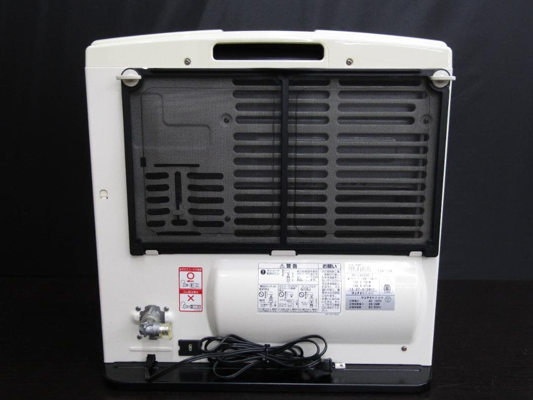 【動作良好】リンナイ 都市ガス用 ガスファンヒーター RC-L4002E-1