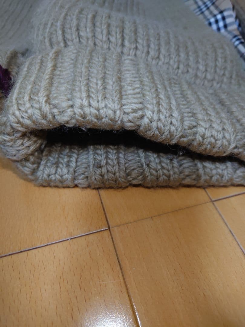 バーバリー　ニットブルゾン