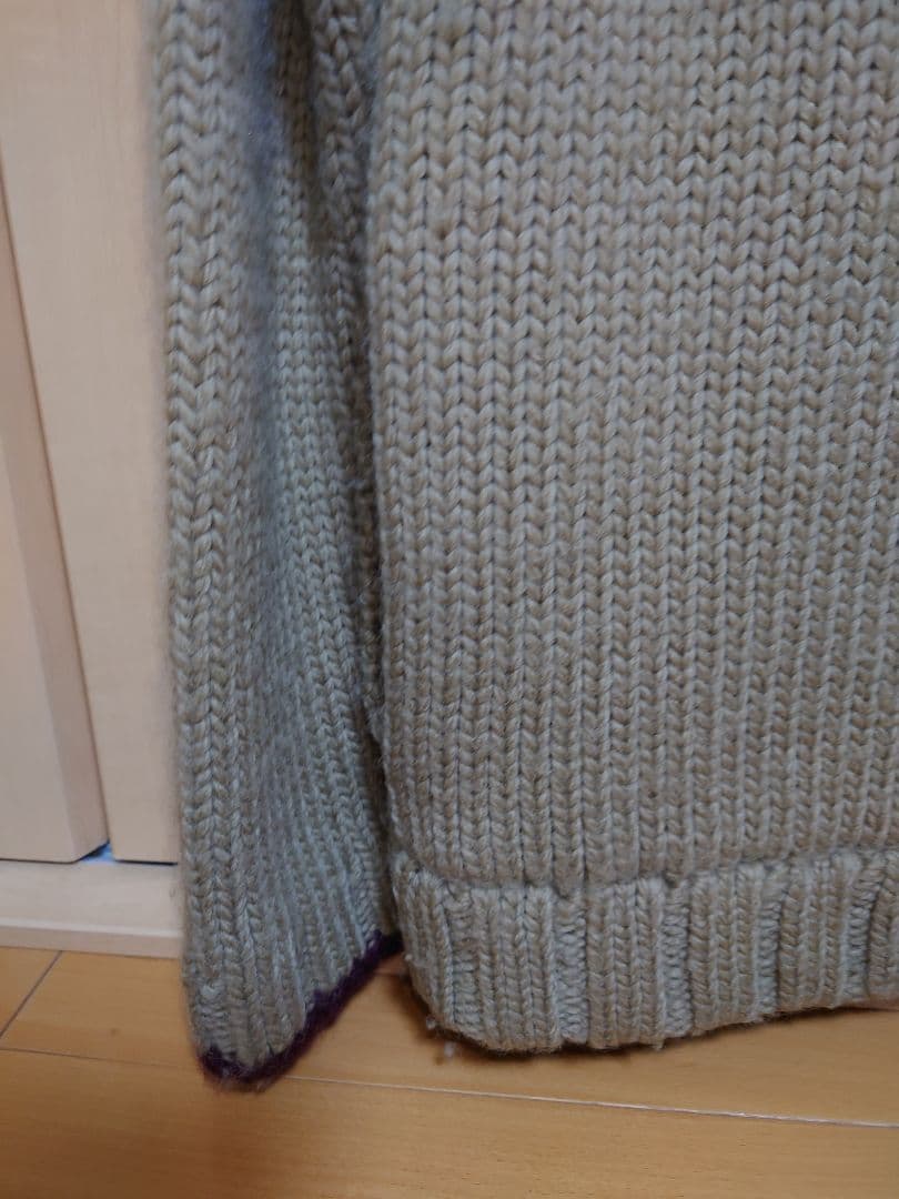 バーバリー　ニットブルゾン