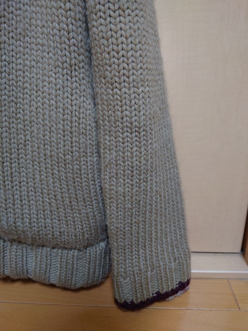 バーバリー　ニットブルゾン