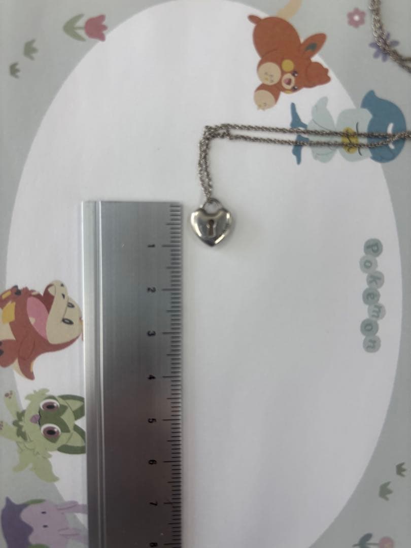 ティファニー ハート型ロックペンダント ネックレス