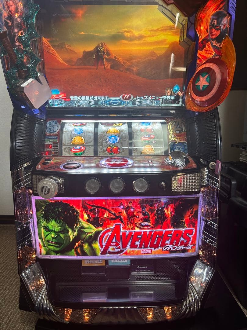 アベンジャーズパチスロ実機にゅーばら