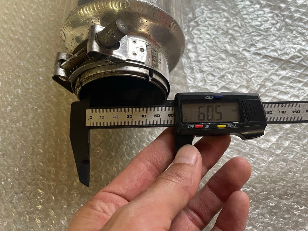 オーバーレーシング　サイレンサー　60.5 汎用　xjr cb zrx