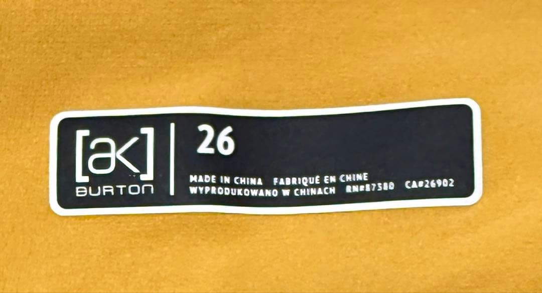 新品！Burton [ak] ソフトシェル パンツ 26 スノーボード ウェア