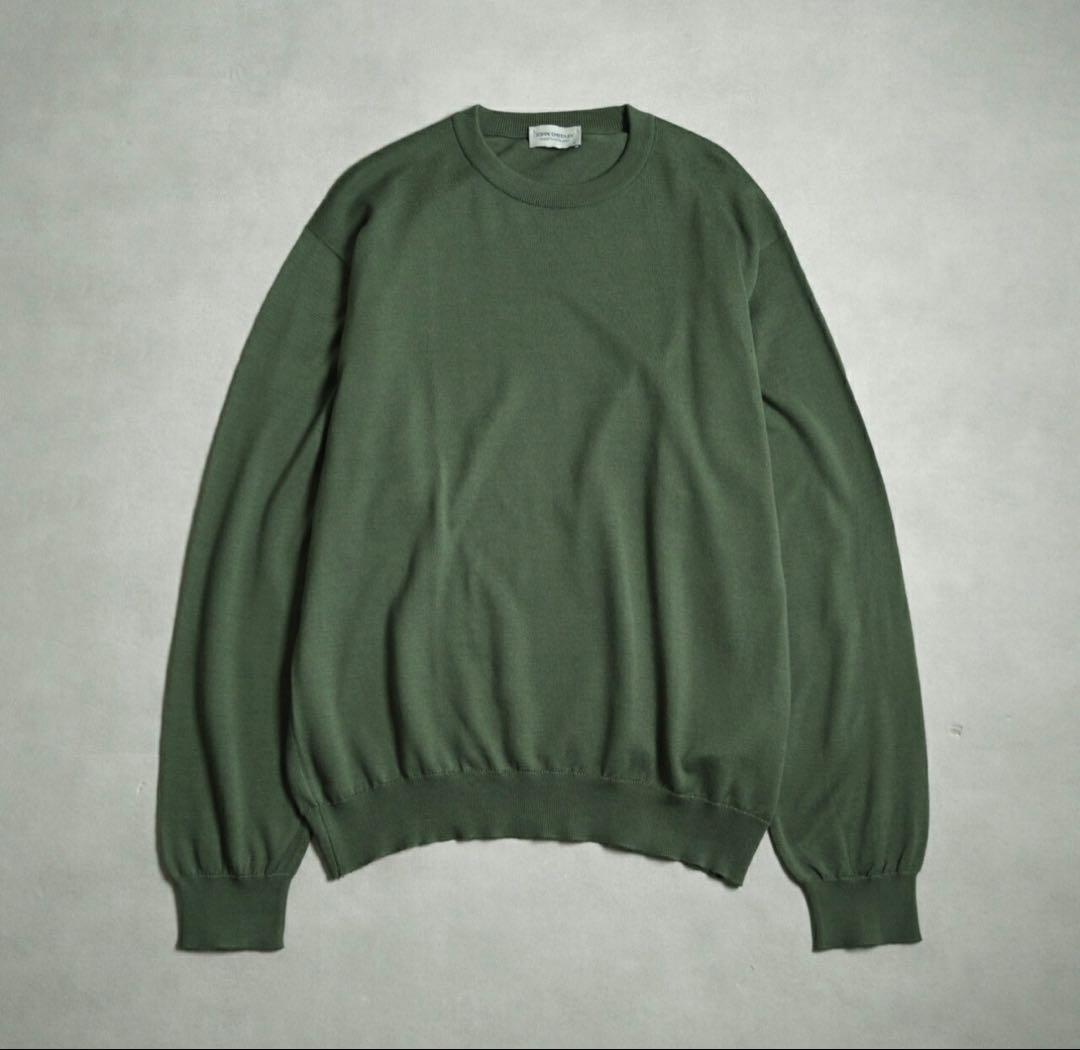 ジョンスメドレー S4577 シーアイランドコットン 24ゲージ PALM L