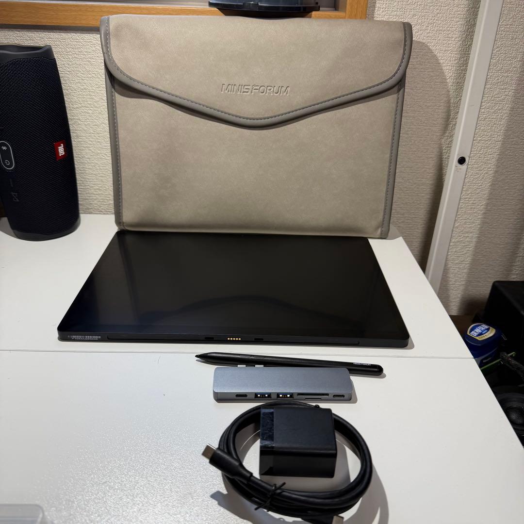Windowsノート本体 MINISFORUM V3 3-in-1 Ryzen 7 8840U 32GB