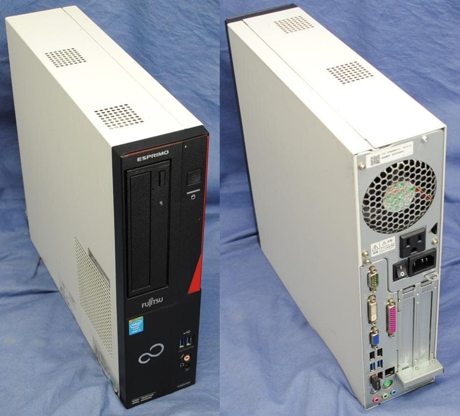 即戦力!富士通スリムPC+19インチモニター/i5/SSDOffice2021