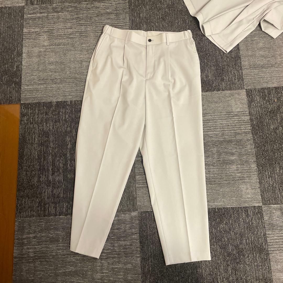 united tokyo ジャケット ノーカラー　スラックス セットアップ